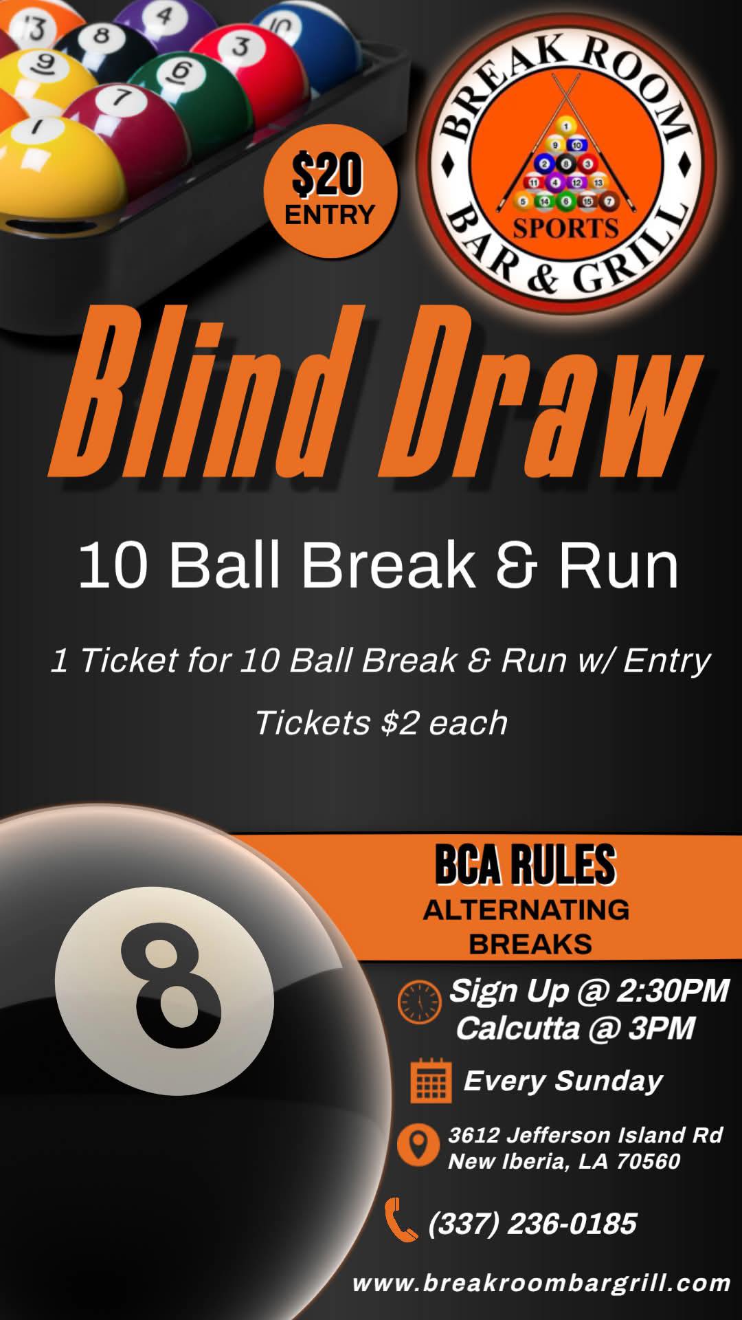 Tournament flyer / rules image